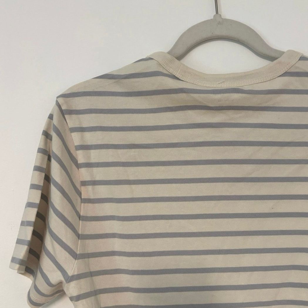Madewell NWOT Madewell Garment-Dyed Allday Crewneck Tee Blue Size XS Size US XS / EU 42 / 0 - 5 Thumbnail