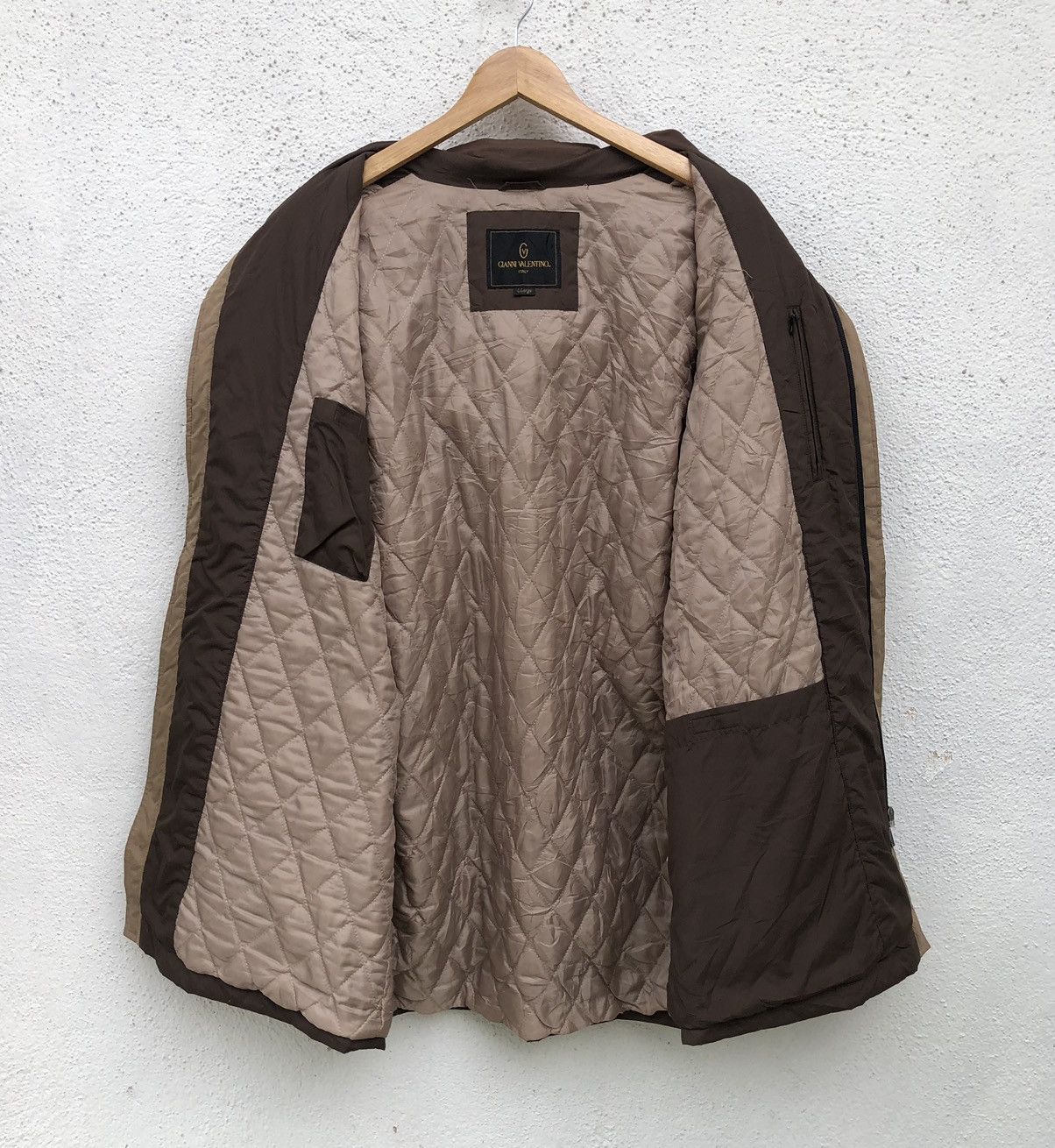 Valentino Gianni Valentino Italy Lined Quilted Nylon Parka Jacket Size US L / EU 52-54 / 3 - 6 Thumbnail
