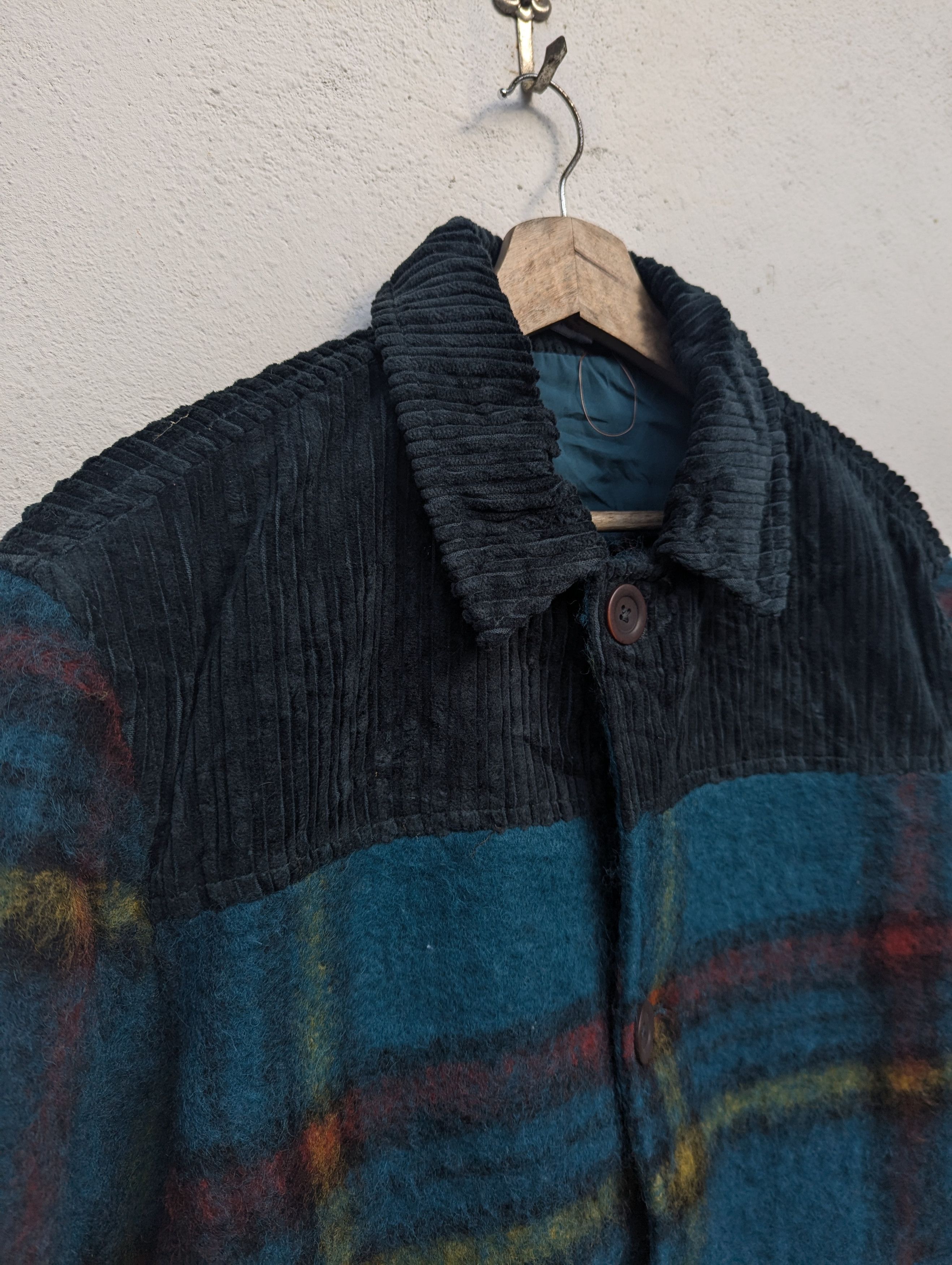 Zara ZARA MOHAIR+CORDUROY BUTTON UP JACKET Size US M / EU 48-50 / 2 - 4 Thumbnail