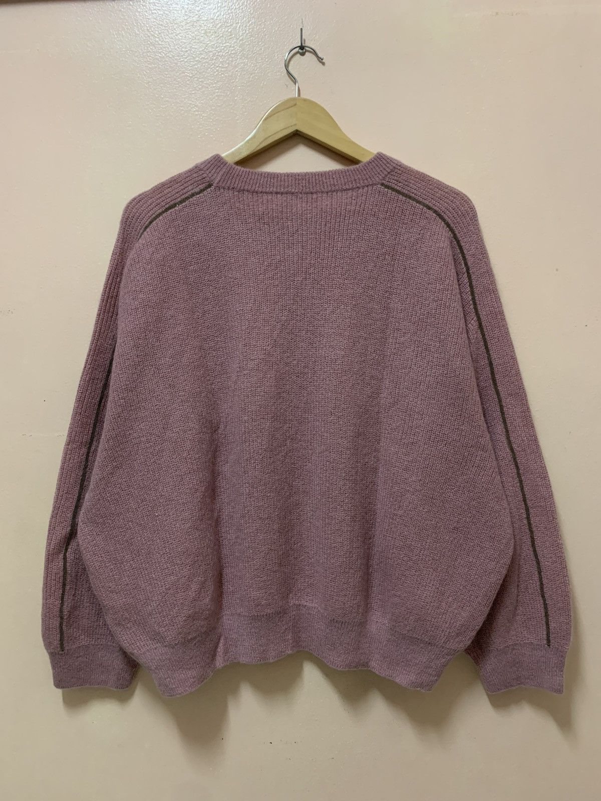 Brunello Cucinelli Brunello Cucinelli Bead-Embellished Mohair-Blend Sweater Size XS / US 0-2 / IT 36-38 - 13 Thumbnail