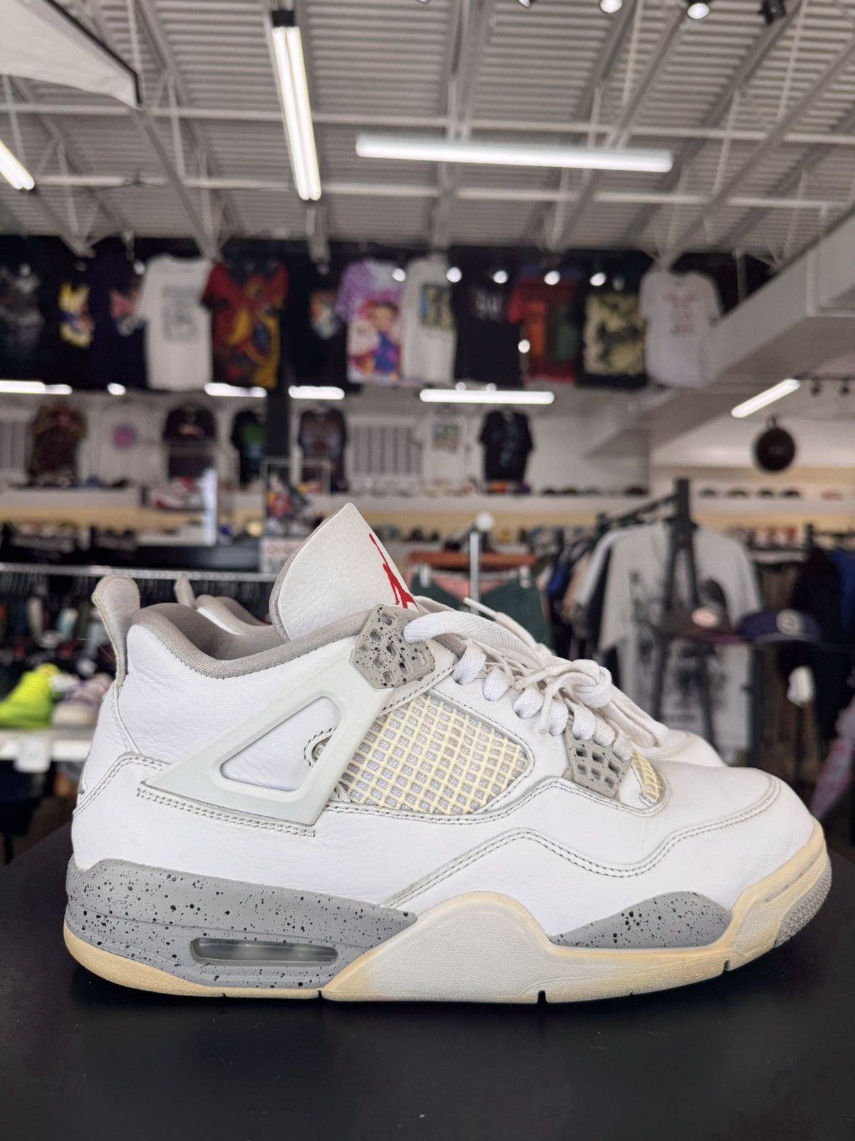 Jordan Brand Air Jordan 4 White Oreo Size 10 (2021) Size US 10 / EU 43 - 6 Thumbnail