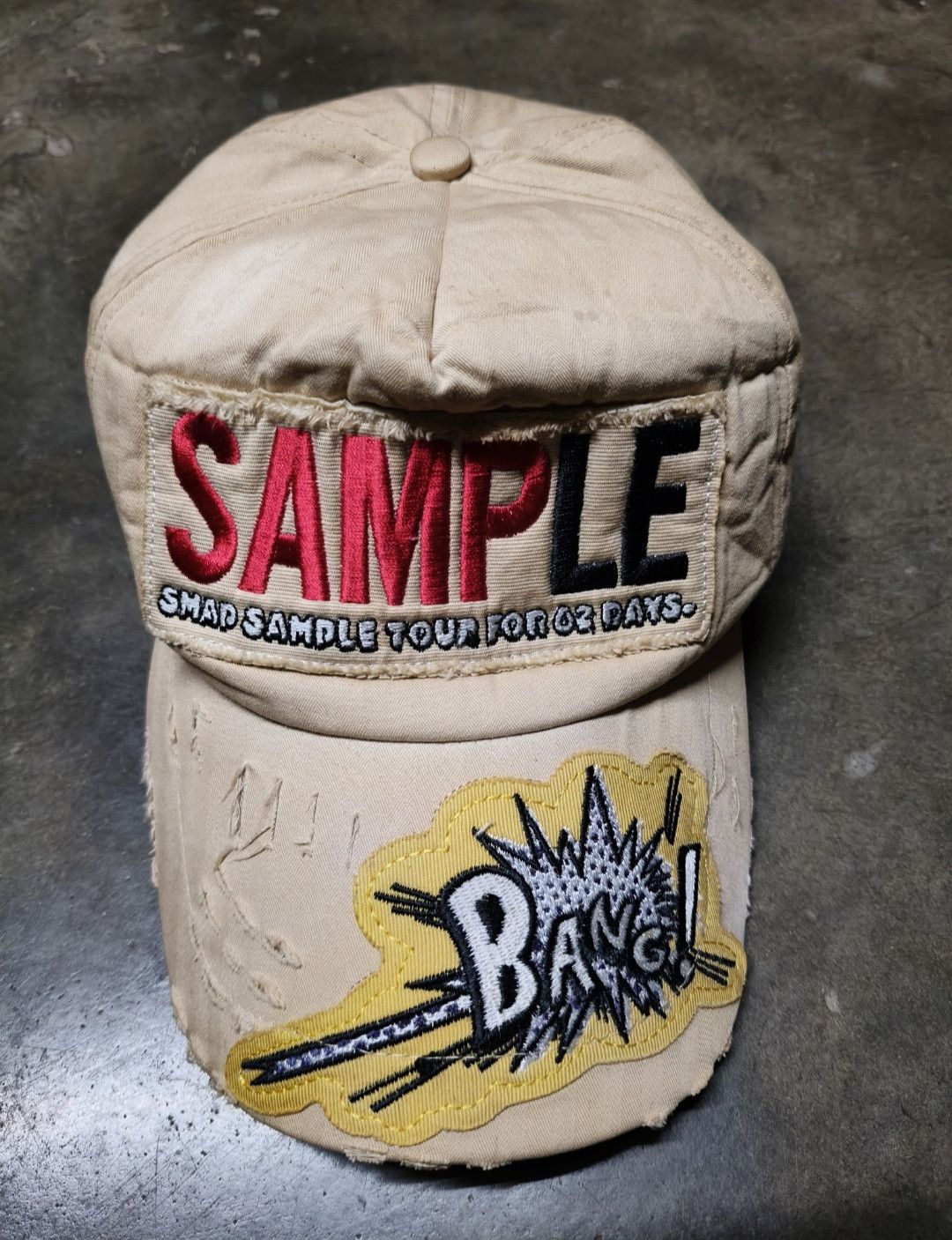 Band Tees Vintage CAP SMAP SAMPLE Band Size ONE SIZE - 3 Thumbnail
