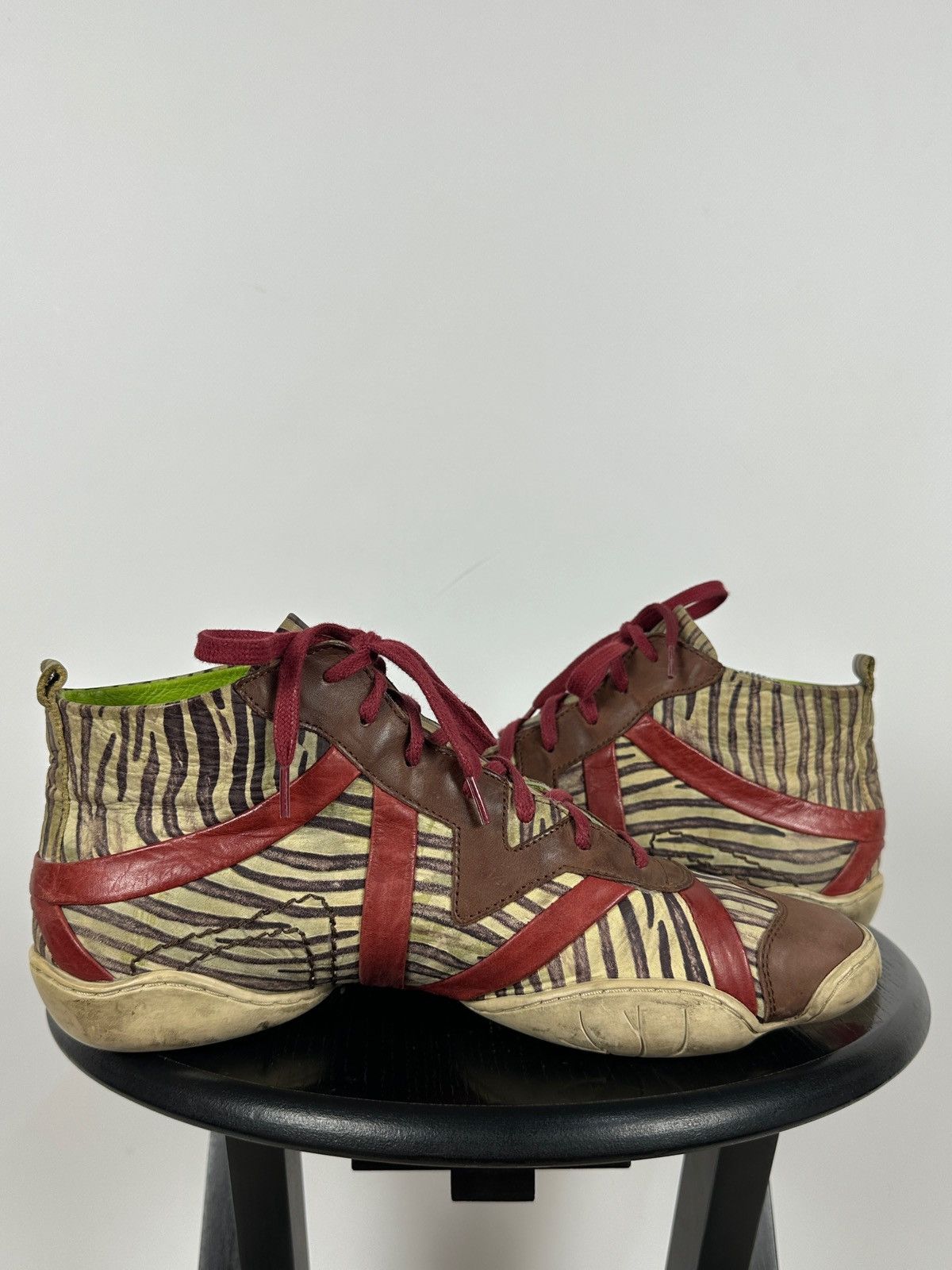Marithe + Francois Girbaud 00s Vintage Marithé + François Girbaud High Top Sneakers Size US 7 / EU 40 - 7 Thumbnail