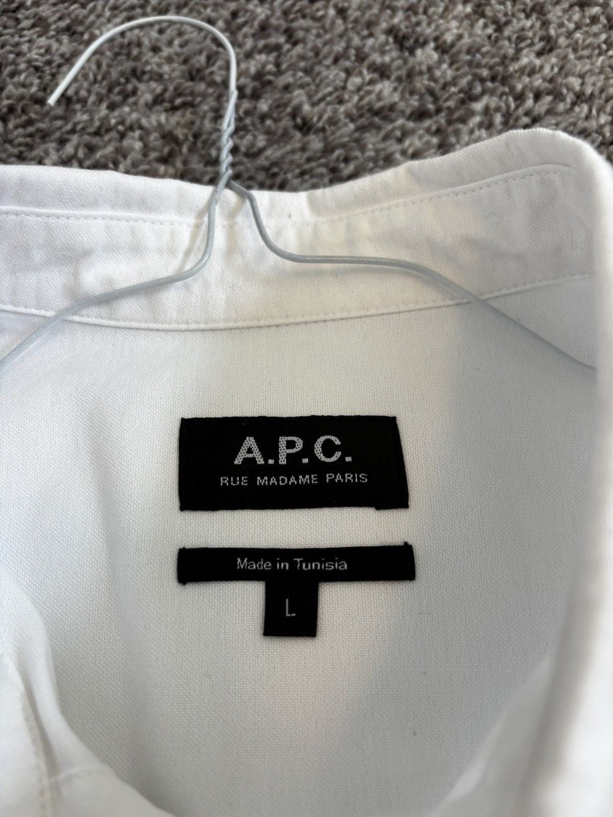A.P.C. A.P.C. Oxford Shirt Size US L / EU 52-54 / 3 - 3 Thumbnail