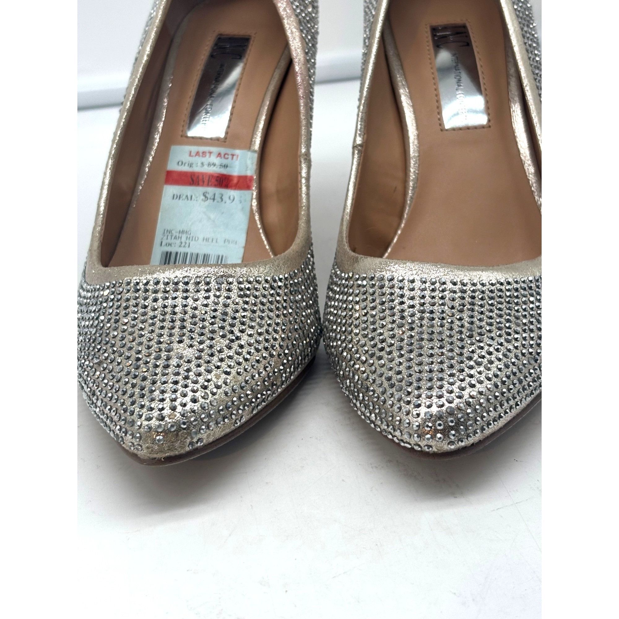 Other INC International Concepts Zitah Embellished Pointed Toe Pum Size US 6 / IT 36 - 5 Thumbnail