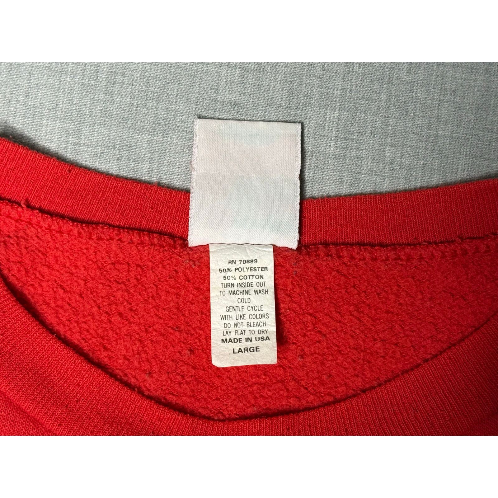 Vintage Vintage Holiday Time Puff Print Christmas Goodies Crewneck L Size US L / EU 52-54 / 3 - 4 Thumbnail