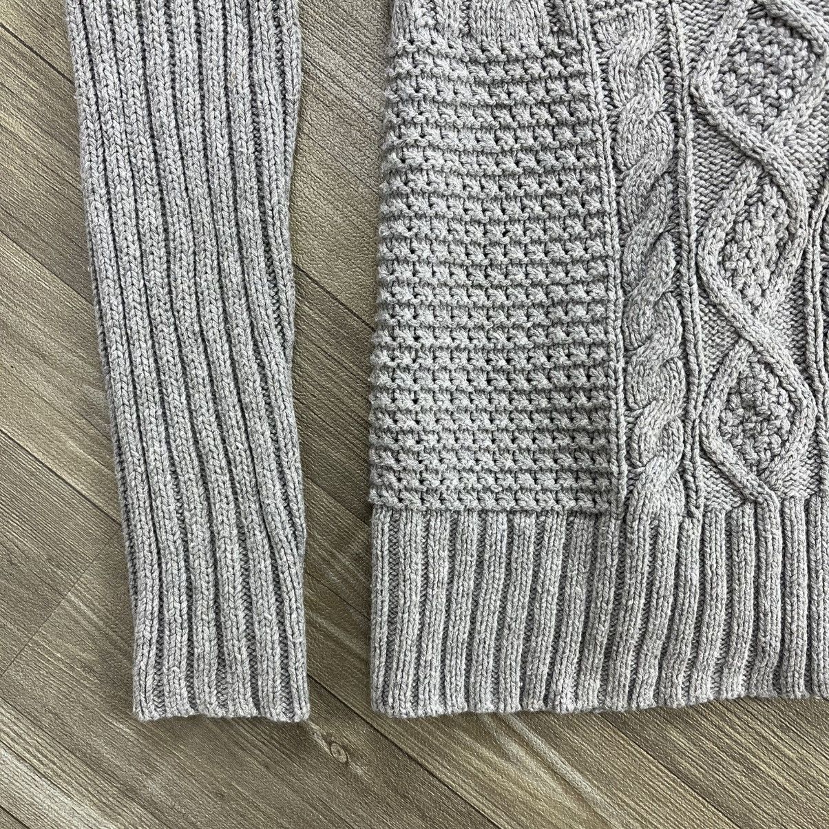 Ralph Lauren Vintage Ralph Lauren Shawl Collar Cable Knit Cardigans Size US XXS / EU 40 - 3 Thumbnail
