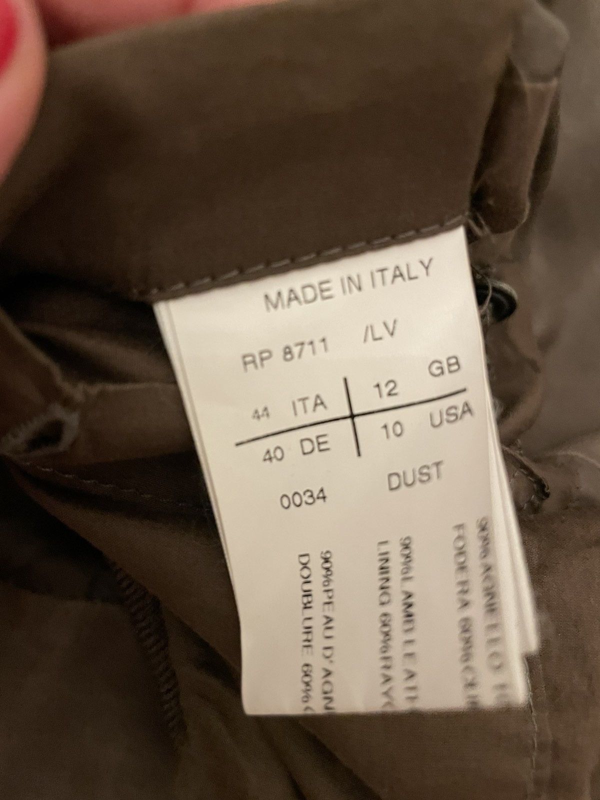 Rick Owens Rick Owens leather biker jacket Size S / US 4 / IT 40 - 5 Thumbnail
