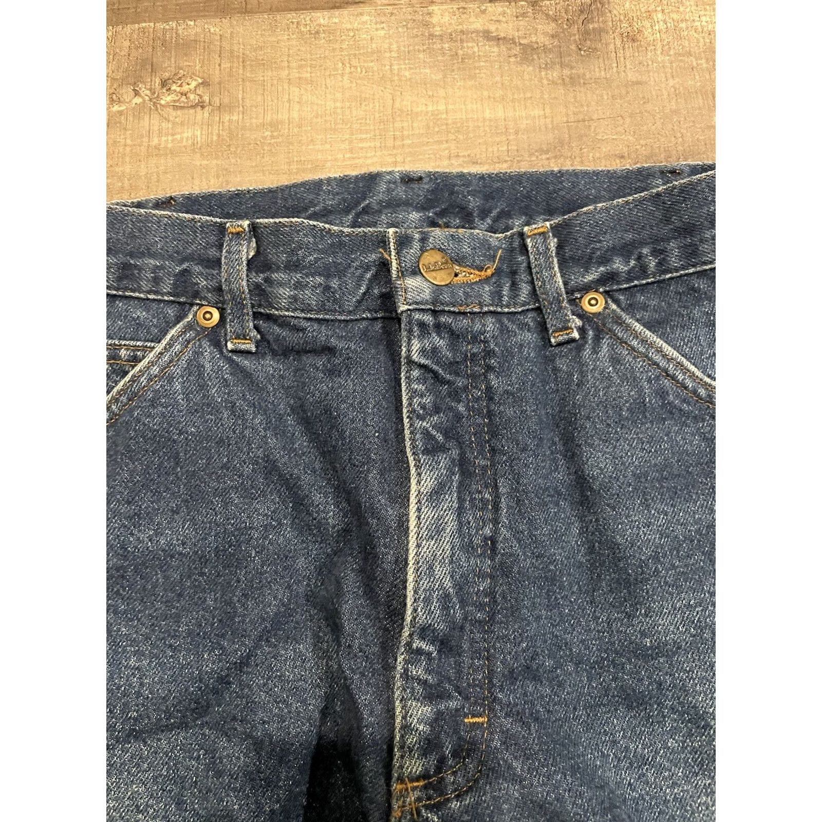 Vintage VINTAGE L.L. Bean Jeans Shirt? Size US 36 / EU 52 - 6 Thumbnail