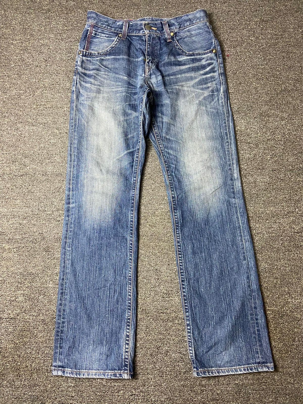 Edwin Vintage Edwin Blue Trip Denim Jeans (149) Size US 31 - 12 Thumbnail