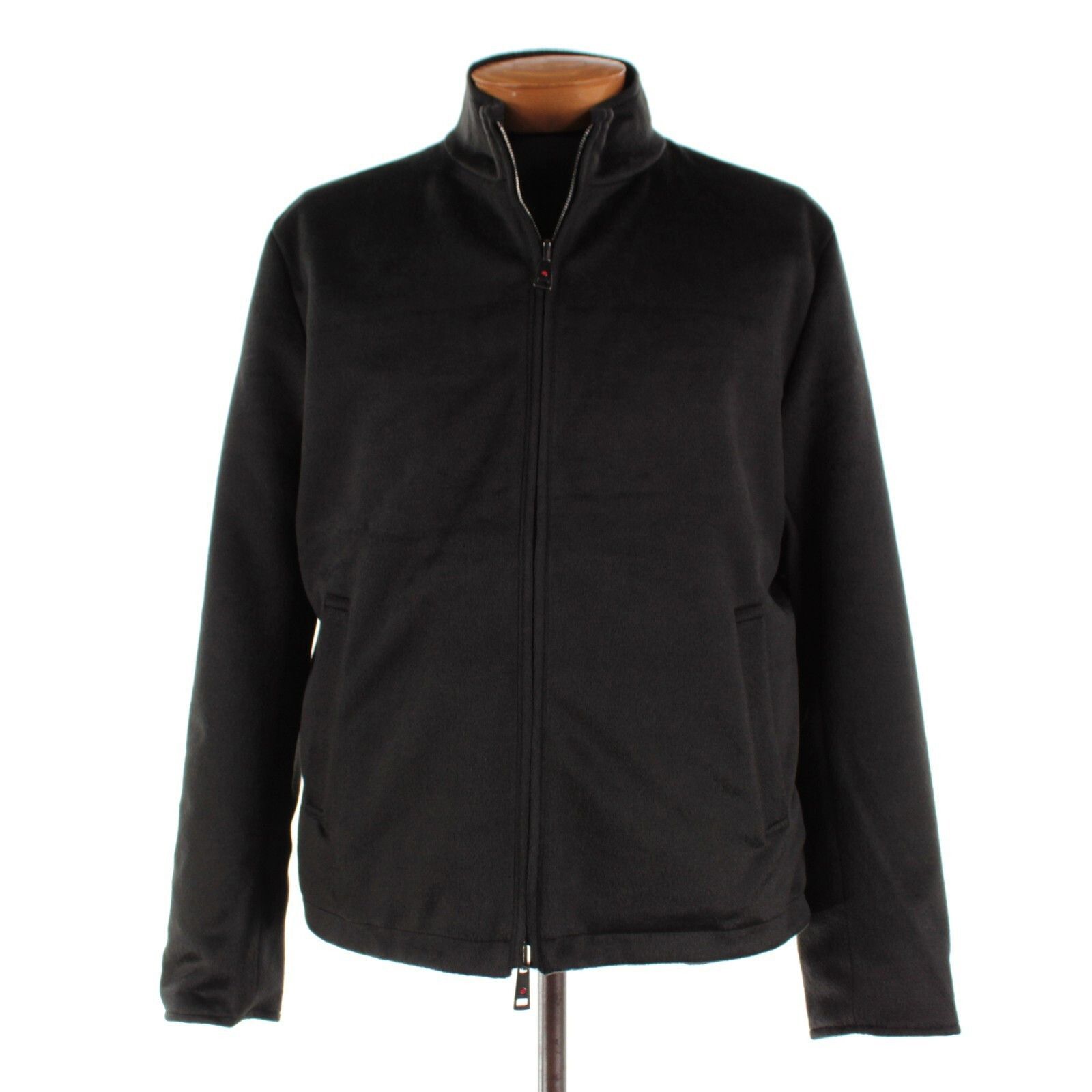 Kiton Kiton Jacket Size XL US In Black Polyester Blend Size US XL / EU 56 / 4 - 1 Thumbnail