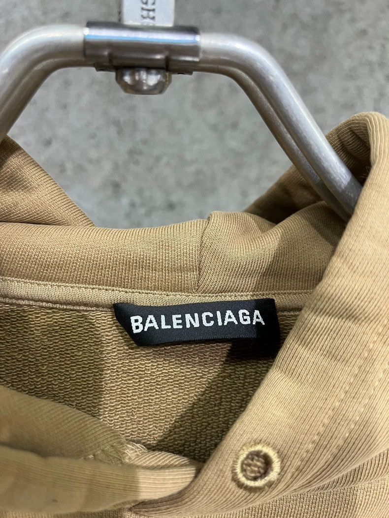 Balenciaga Balenciaga Khaki mailbox hoodie Size US S / EU 44-46 / 1 - 2 Thumbnail