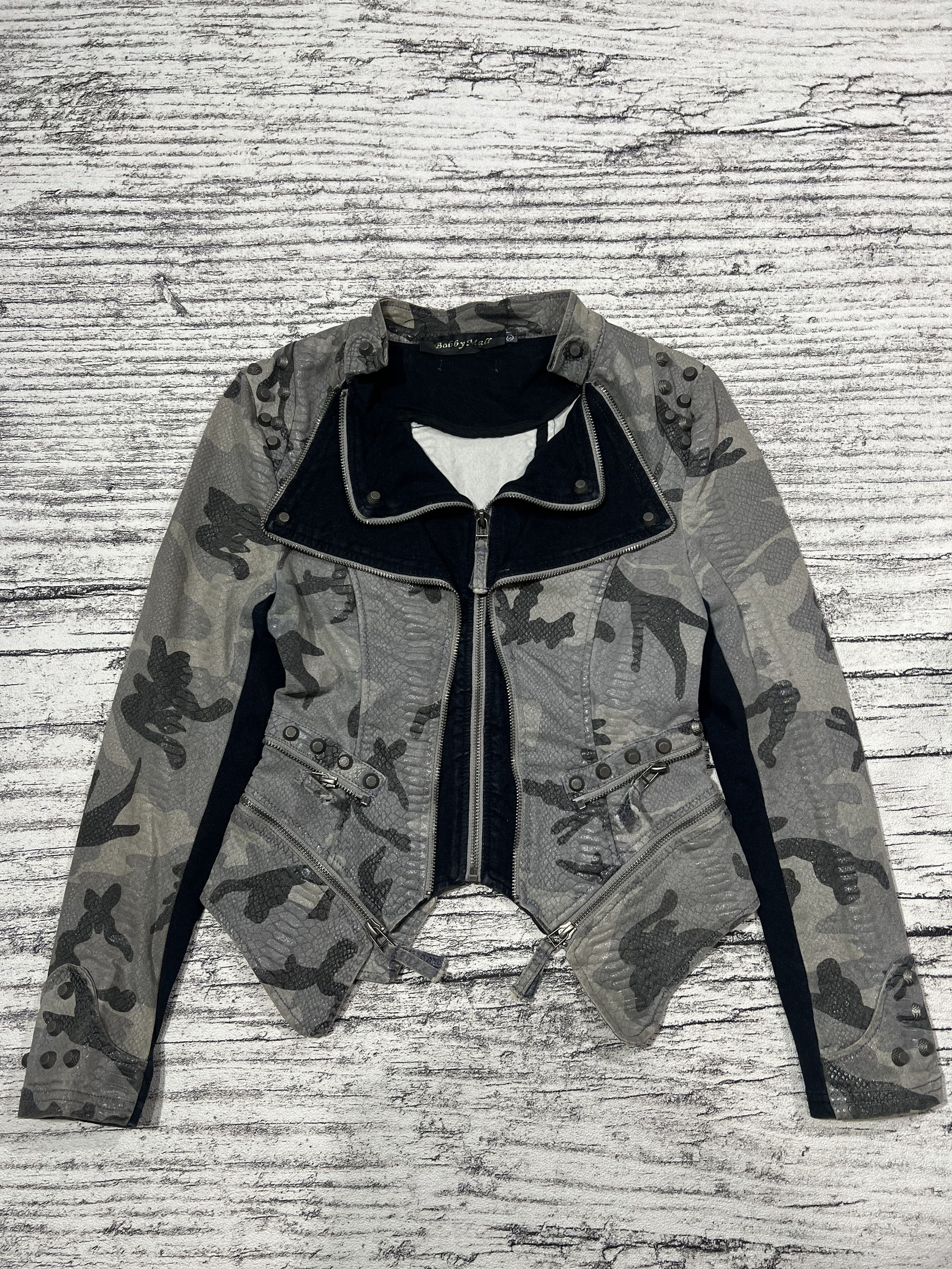 Japanese Brand 2000s Hysteric Snake Camo Vkei Studded y2k Lgb Ifsix Size US XS / EU 42 / 0 - 1 Thumbnail
