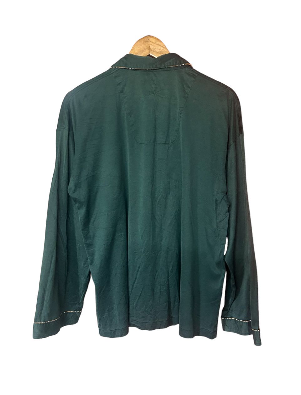 Burberry × Vintage Vintage Burberrys Pyjamas Shirt Size US L / EU 52-54 / 3 - 3 Thumbnail