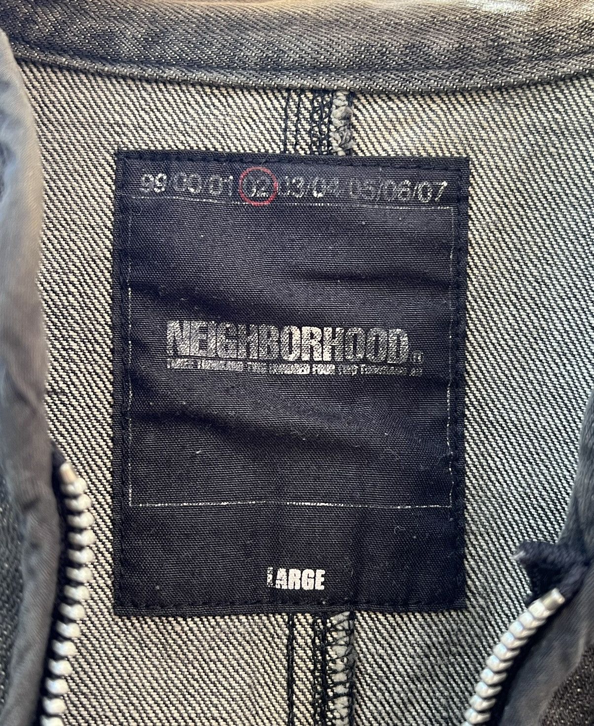 Neighborhood ‘02 Cargo Utility Denim Jacket Size US L / EU 52-54 / 3 - 8 Thumbnail