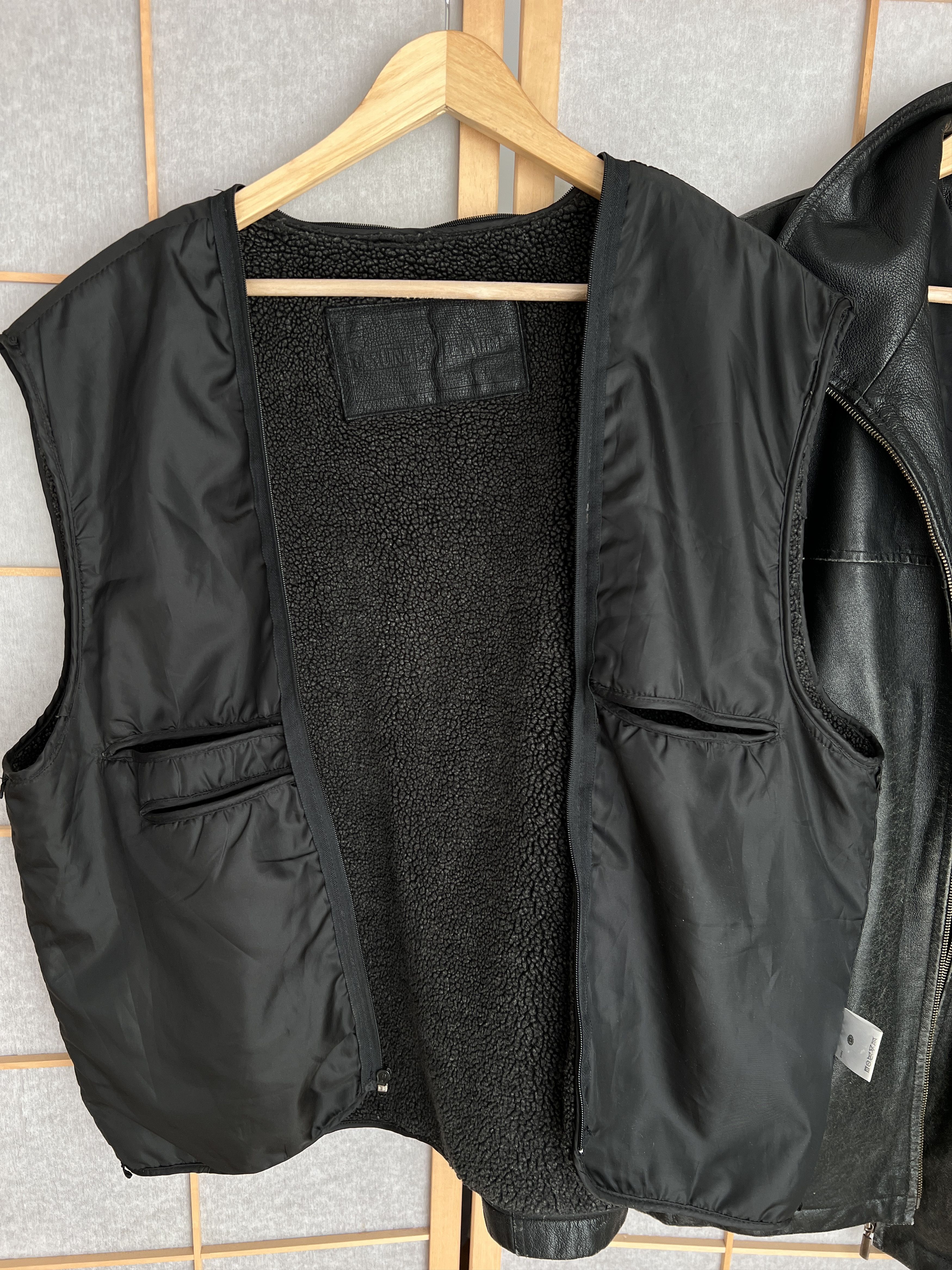 Hysteric Glamour 90s real leather jacket coat boxy fit y2k avant garde opium Size US XL / EU 56 / 4 - 21 Thumbnail