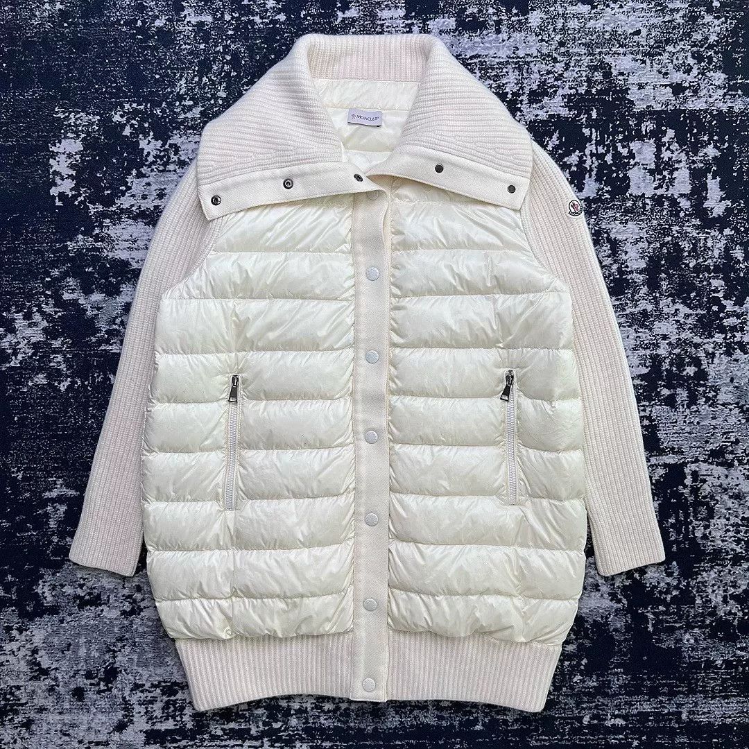 Moncler Moncler Mid-Length Quilted Down Jacket Size US XL / EU 56 / 4 - 1 Thumbnail