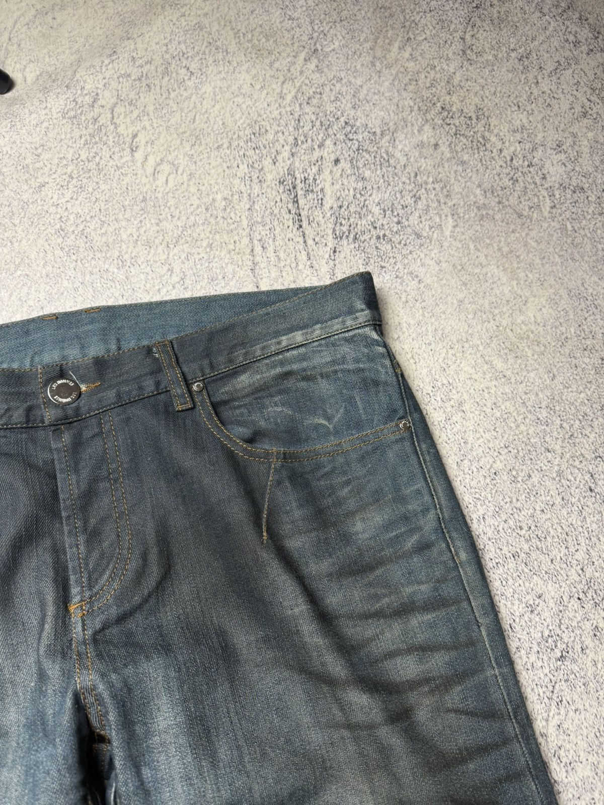 Les Hommes Les Hommes Avant Garde Jeans Y2K leather Size US 36 / EU 52 - 6 Thumbnail