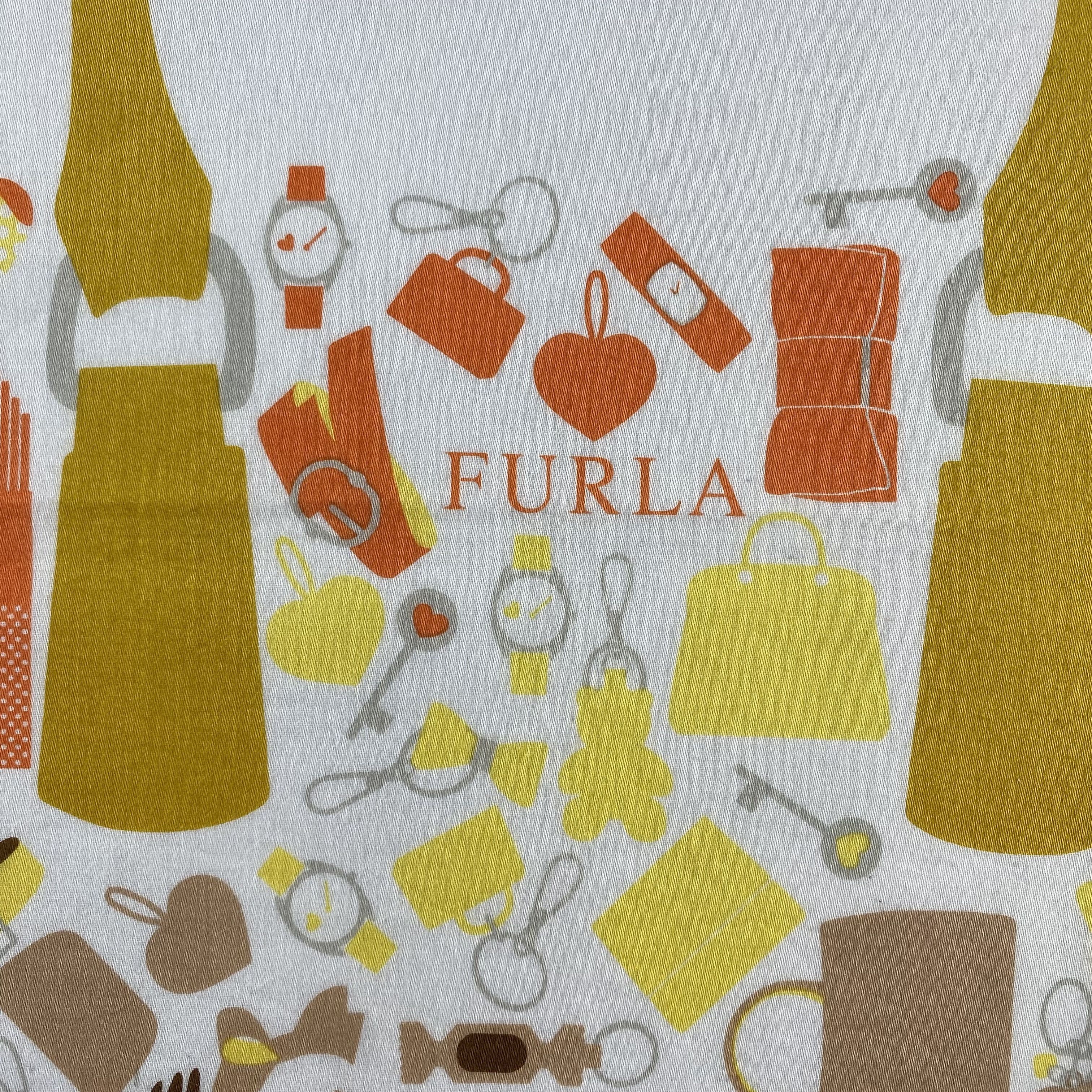 Furla × Vintage Furla Bandana/ Handkerchief / Neckerchief-P1415 Size ONE SIZE - 4 Thumbnail