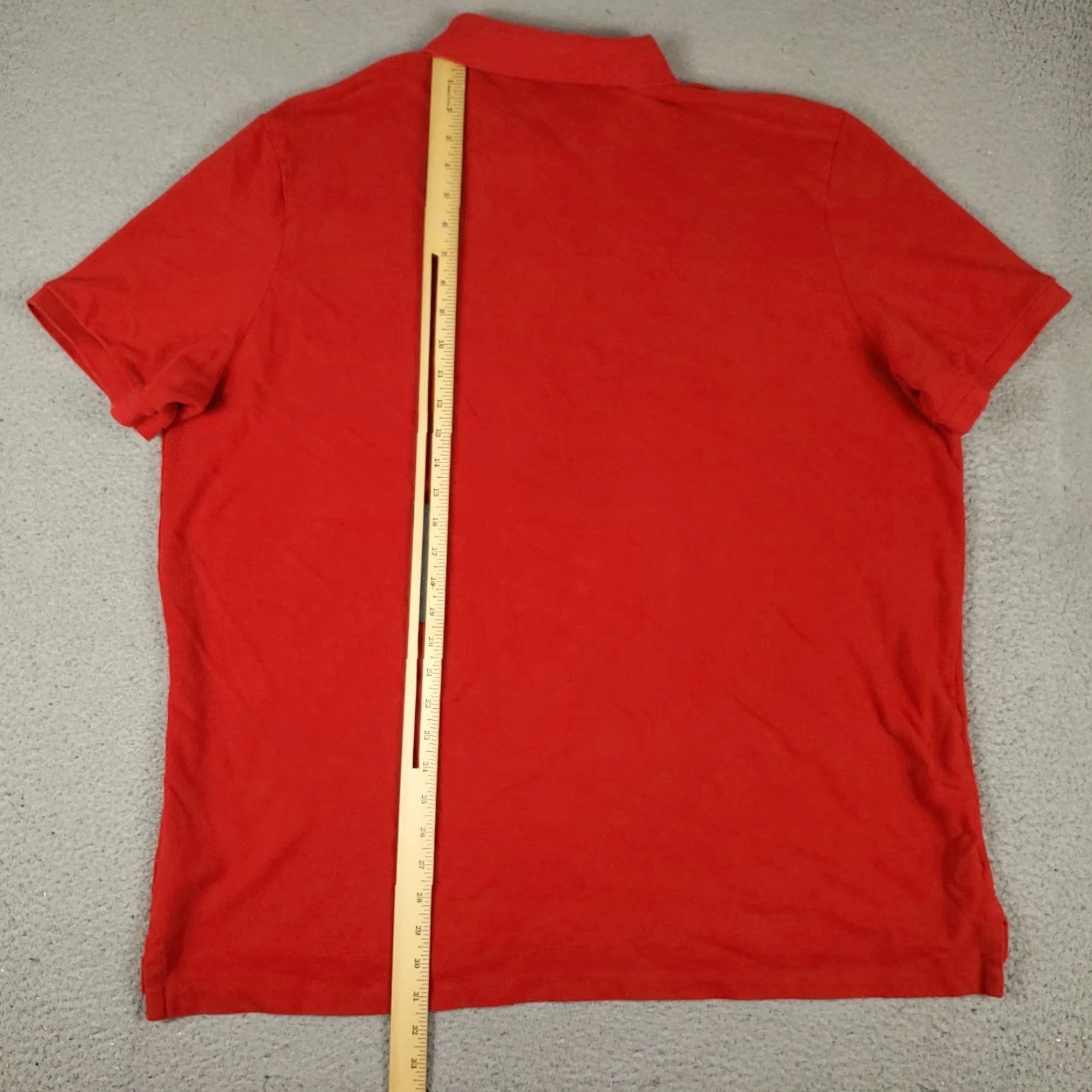 Ralph Lauren Ralph Lauren Polo Shirt Mens 2XL Red Classic Fit Pony Casual Short Sleeve Shirt Men's 2XL Red Polo Ralph Lauren Size US XXL / EU 58 / 5 - 4 Thumbnail