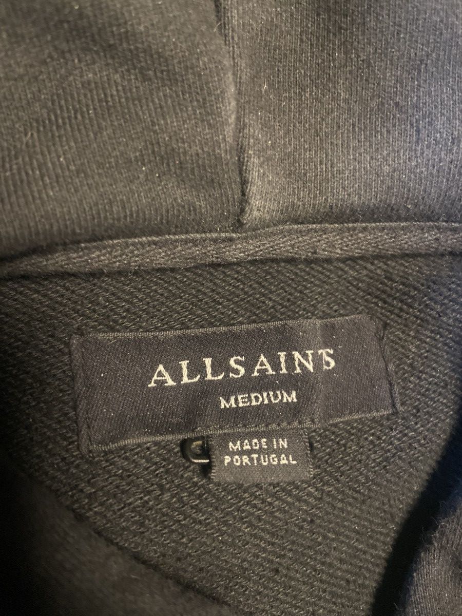 Allsaints AllSaints Deep Trip Band Hoodie in Black Size US M / EU 48-50 / 2 - 3 Thumbnail
