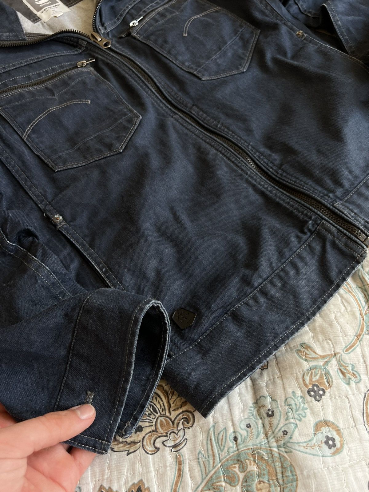 G-Star Crazy Vintage G-Star Raw Jeans Denim Jacket Japanese Style Size US M / EU 48-50 / 2 - 5 Thumbnail