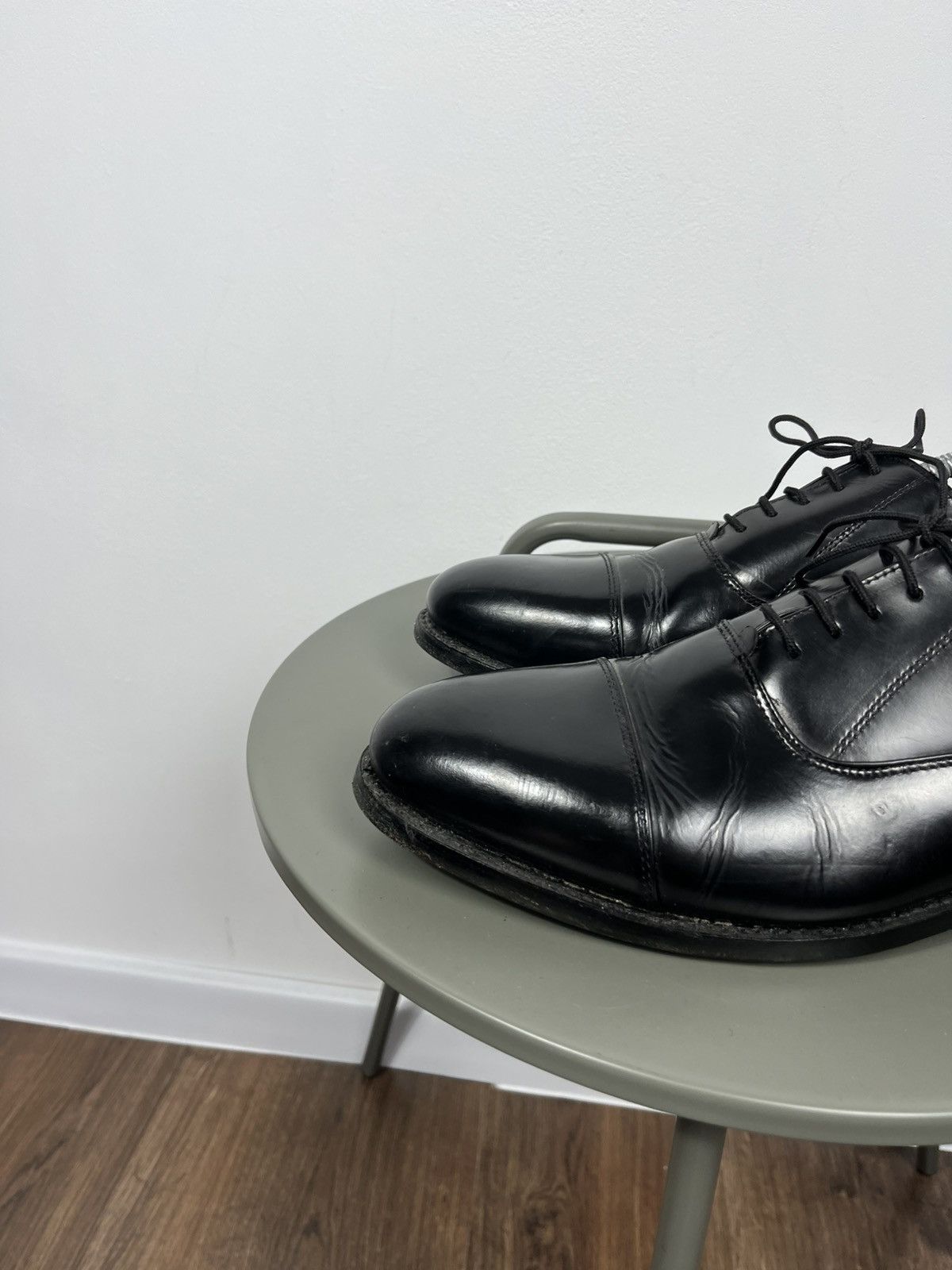 Other Samuel Windsor l Leather Toe Oxford Formal Dress Shoes US 11 Size US 11 / EU 44 - 6 Thumbnail