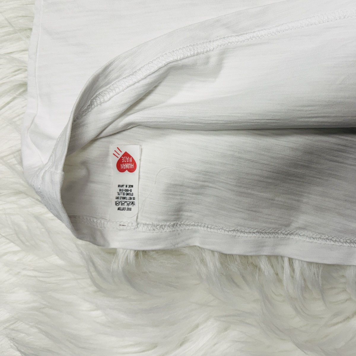 Human Made HUMAN MADE Dry Alls T-Shirt - White w/ Polar Bear Graphics Size US L / EU 52-54 / 3 - 6 Thumbnail