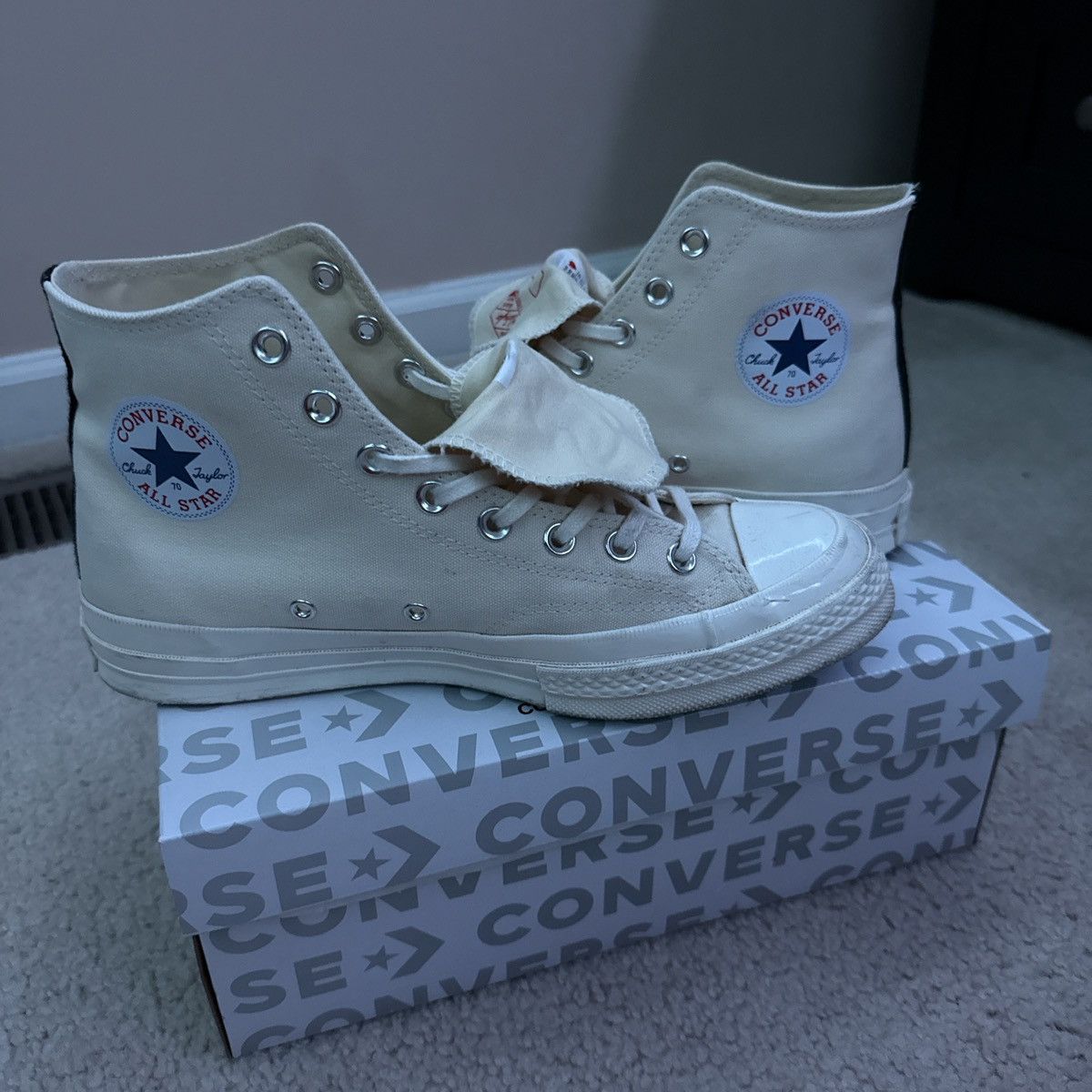 Comme des Garcons PLAY × Converse Converse x Comme des Garçons Size US 9 / EU 42 - 3 Thumbnail