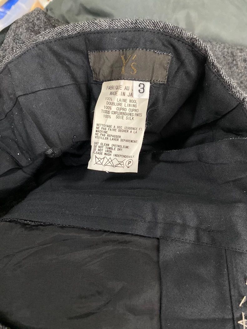 Yohji Yamamoto yohji yamamoto size 3 Pleated wool trousers 2502-Nextarrow Size US 30 / EU 46 - 8 Thumbnail