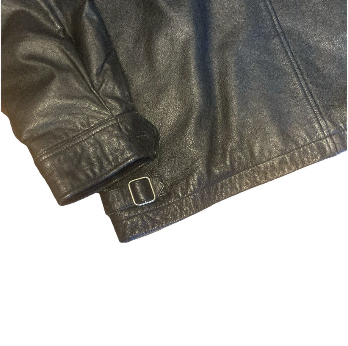 Gap Vintage GAP Men's Moto Jacket Y2K 2000s Black Size Large Size US L / EU 52-54 / 3 - 7 Thumbnail
