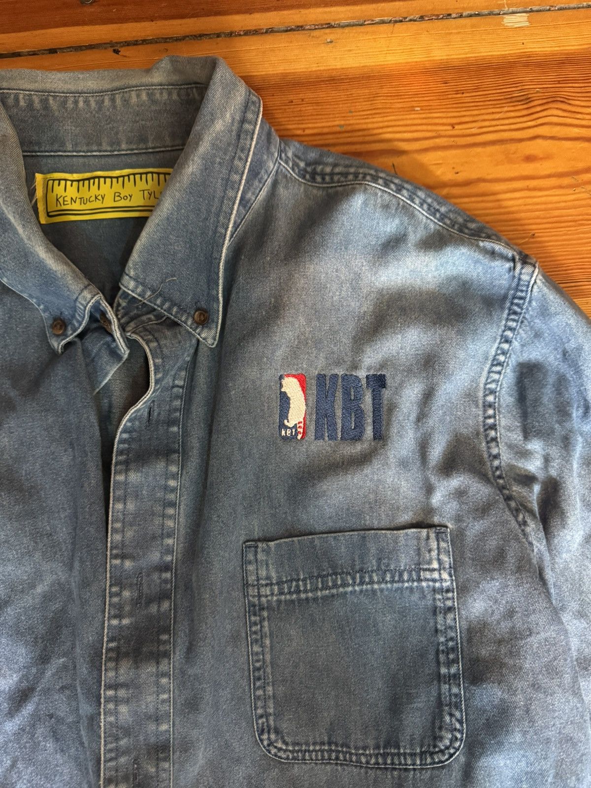 Asspizza × Kentucky Boy Tyler Kentucky Boy Tyler 1of1 Sample Denim Jacket Size US L / EU 52-54 / 3 - 2 Thumbnail