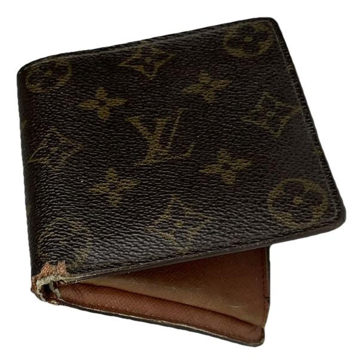 Couverture Passeport Brown Leather Purse