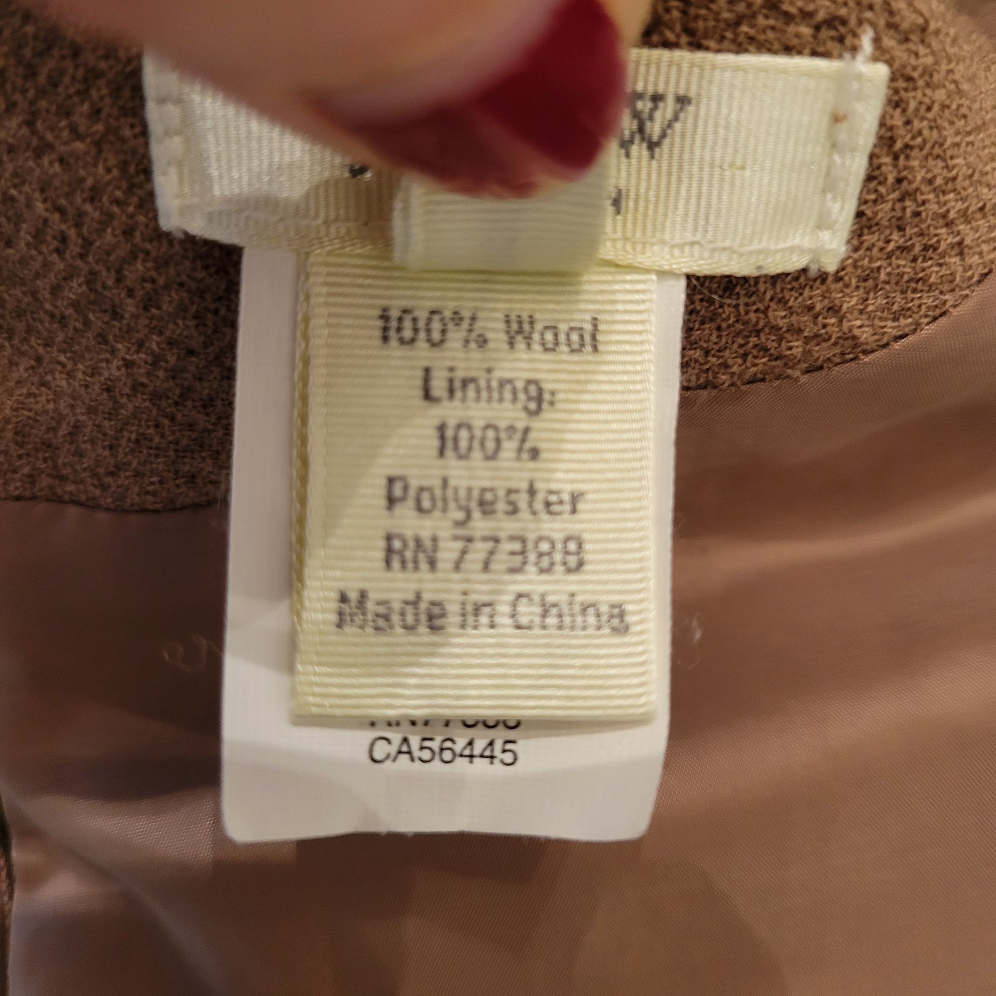 J.Crew J Crew 4 Brown Sleeveless Pleated Wool Blend A Line School G Size S / US 4 / IT 40 - 4 Thumbnail