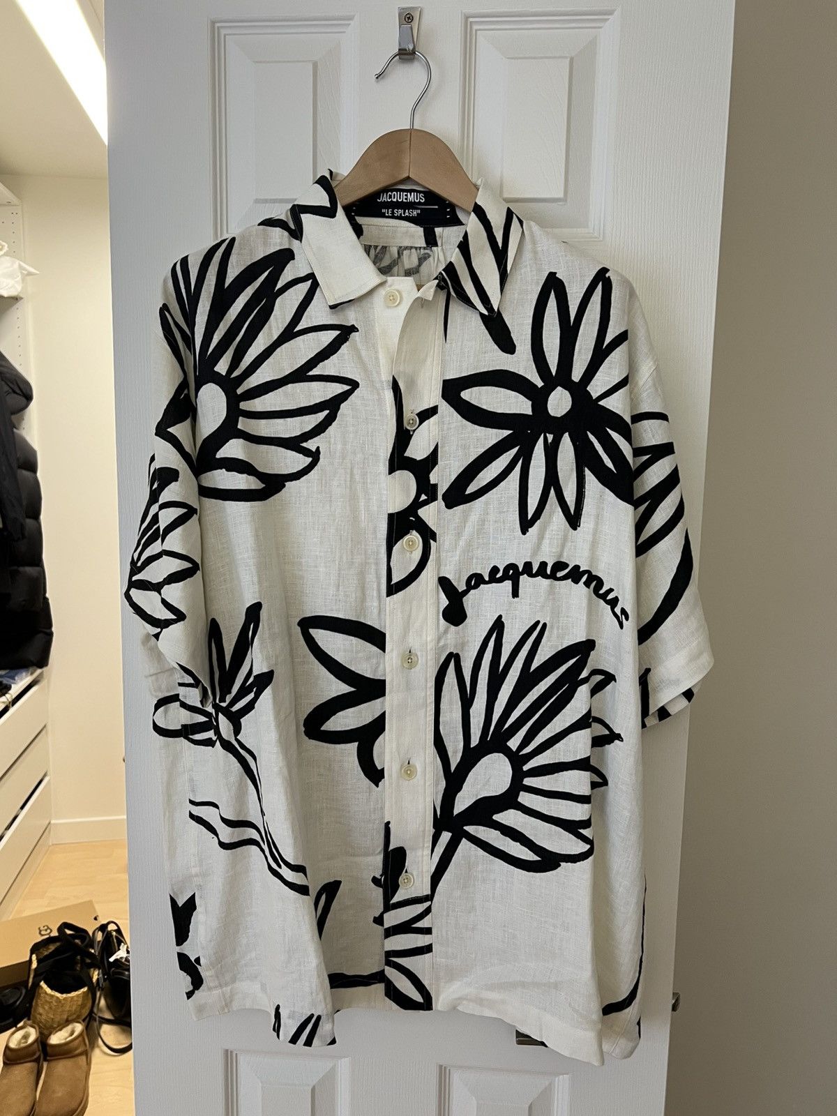 Jacquemus Jacquemus la chemise moisson flower le splash size 50 Size US L / EU 52-54 / 3 - 1 Thumbnail