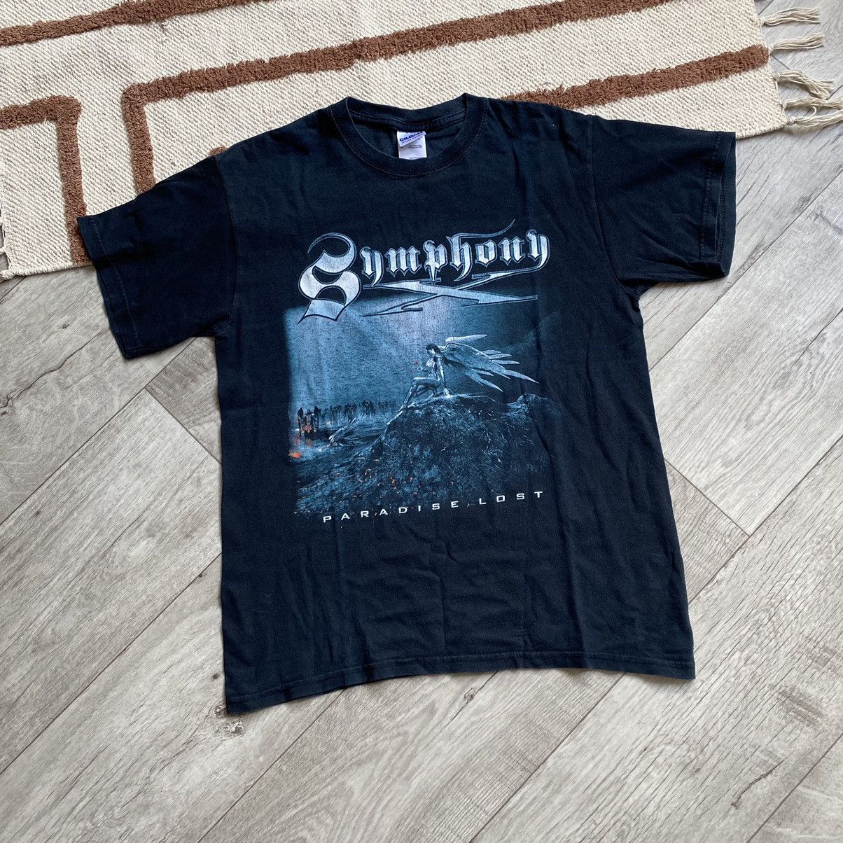 Band Tees VINTAGE SYMPHONY X BAND EURO TOUR T SHIRT Size US M / EU 48-50 / 2 - 1 Thumbnail