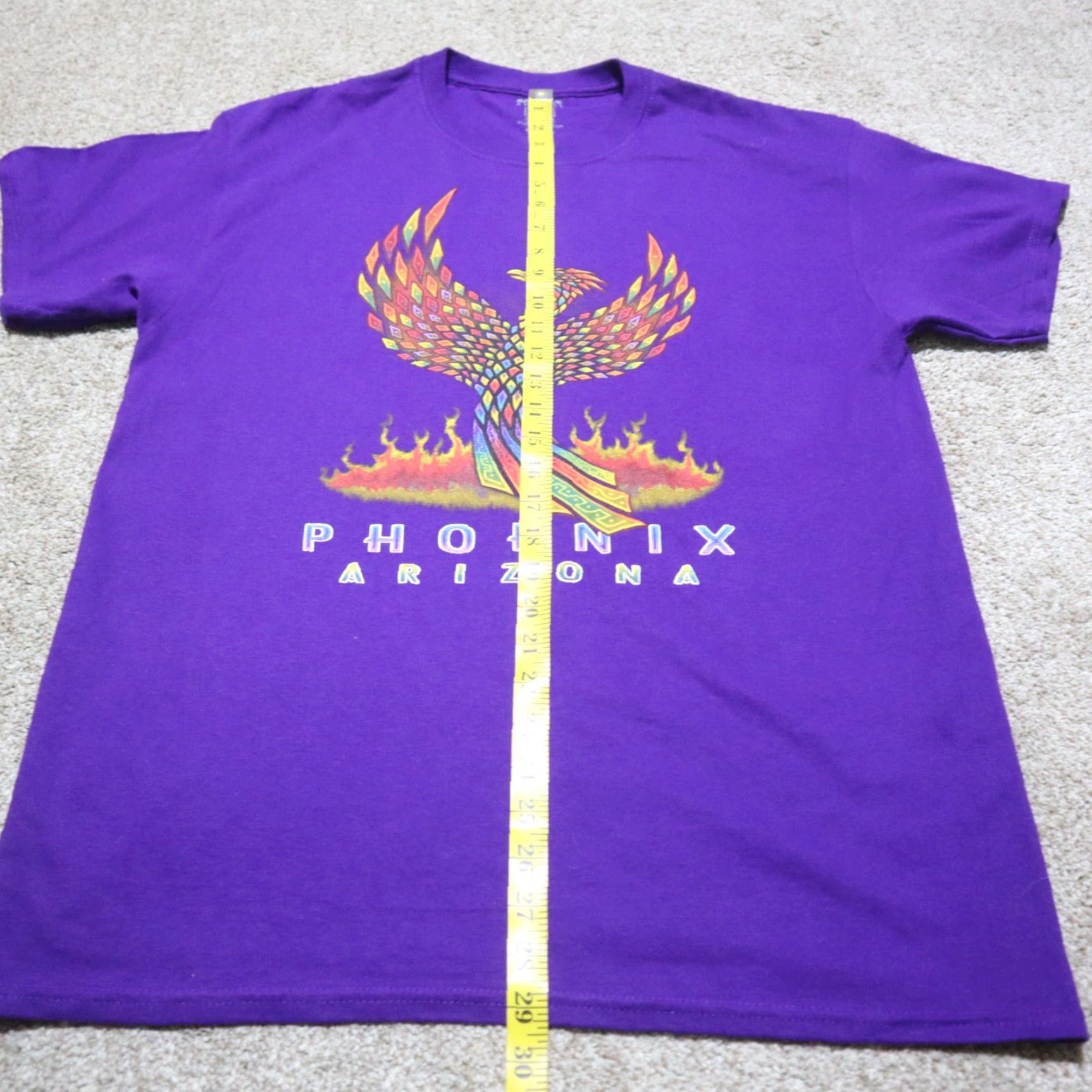 Vintage VINTAGE AriZona Shirt Adult L Purple Phoenix Arizona Tourist Tee Mens Size US L / EU 52-54 / 3 - 6 Thumbnail