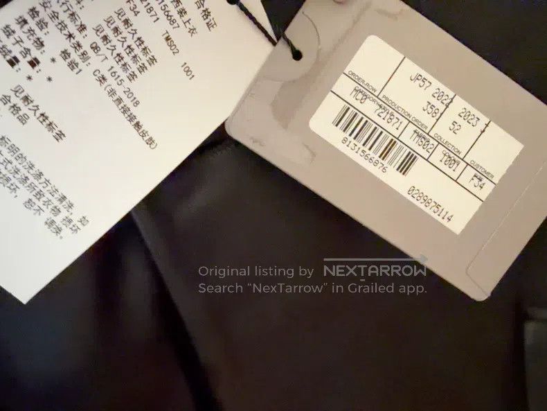 Balenciaga Balenciaga Lamb Leather Shoulder Logo Suit Size XXS / US 00 / IT 34 - 3 Thumbnail