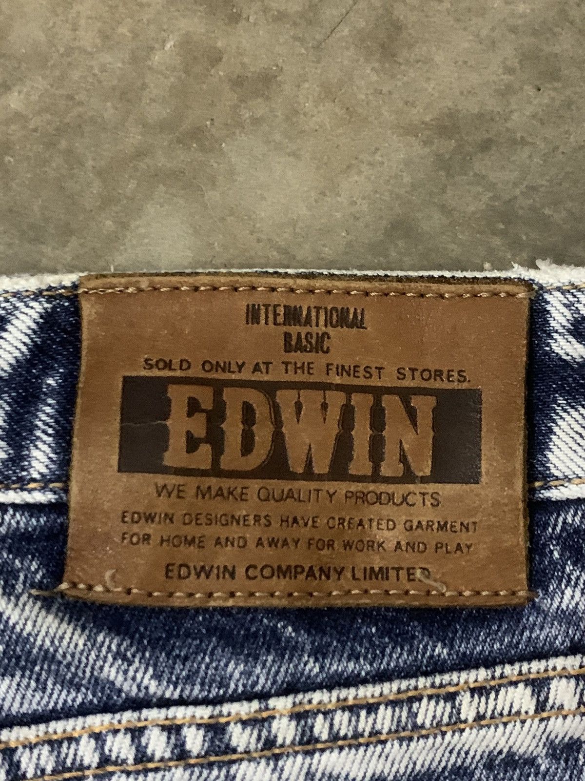 Edwin Edwin Acid Wash Flare Denim Jeans Size US 31 - 11 Thumbnail