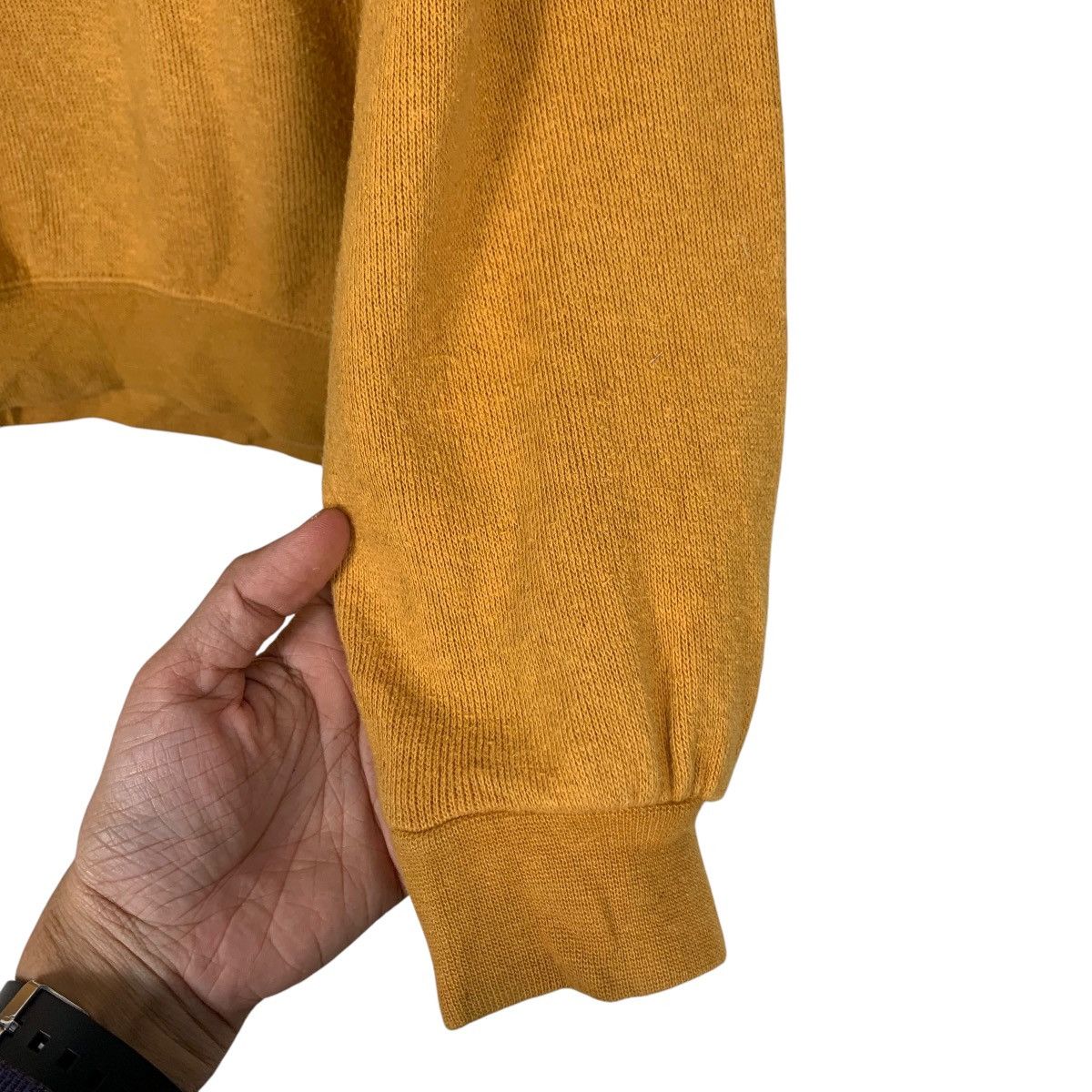 Japanese Brand Vintage CROCODILE Half Button Polo Sweatshirt #2403-C108 Size US M / EU 48-50 / 2 - 10 Thumbnail