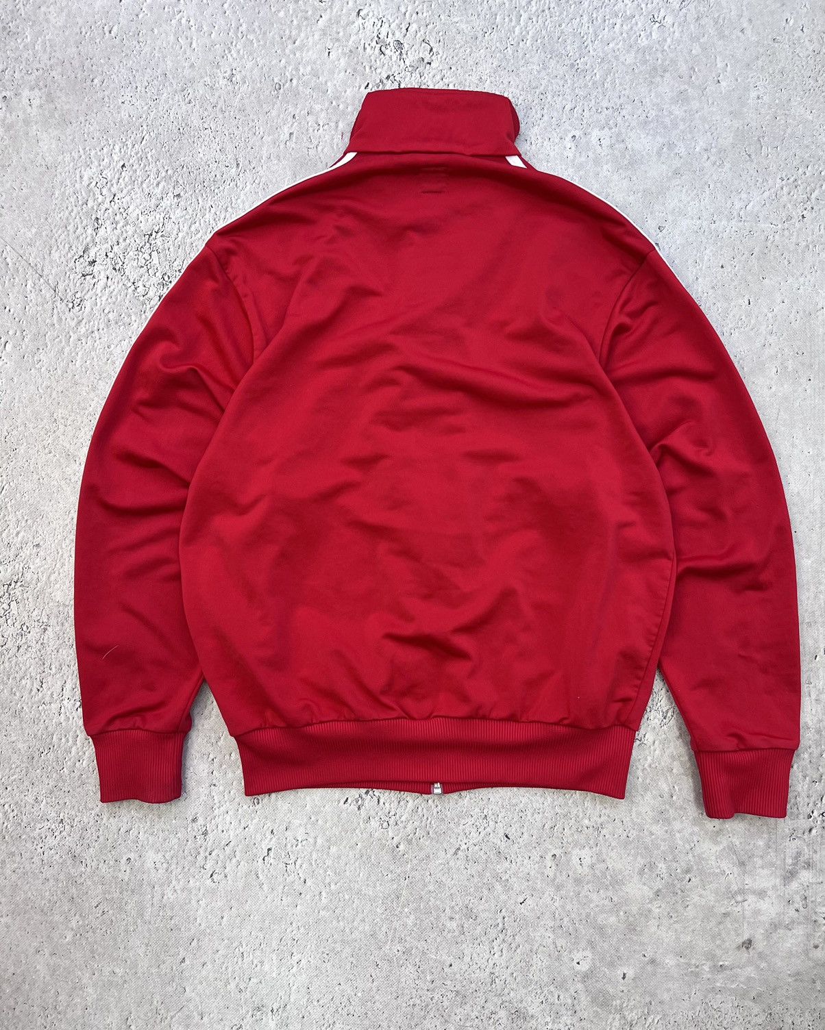 Adidas × Vintage Vintage Adidas Track Y2K Jacket Striped Red White Size US S / EU 44-46 / 1 - 7 Thumbnail