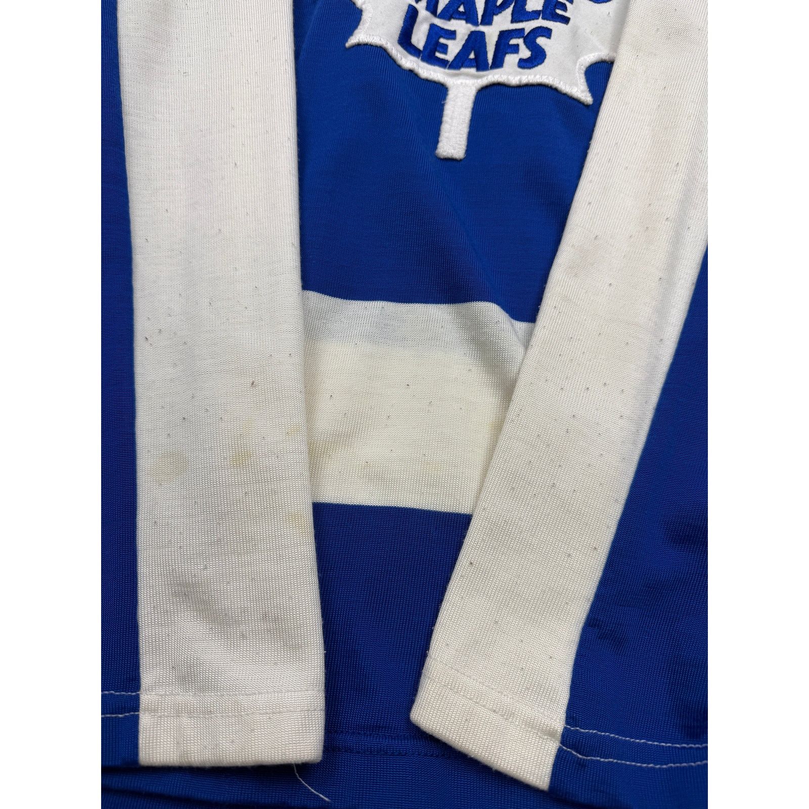 Vintage Vintage 80s Toronto Maple Leafs Stitched SK Knit Jersey S Size US S / EU 44-46 / 1 - 8 Thumbnail