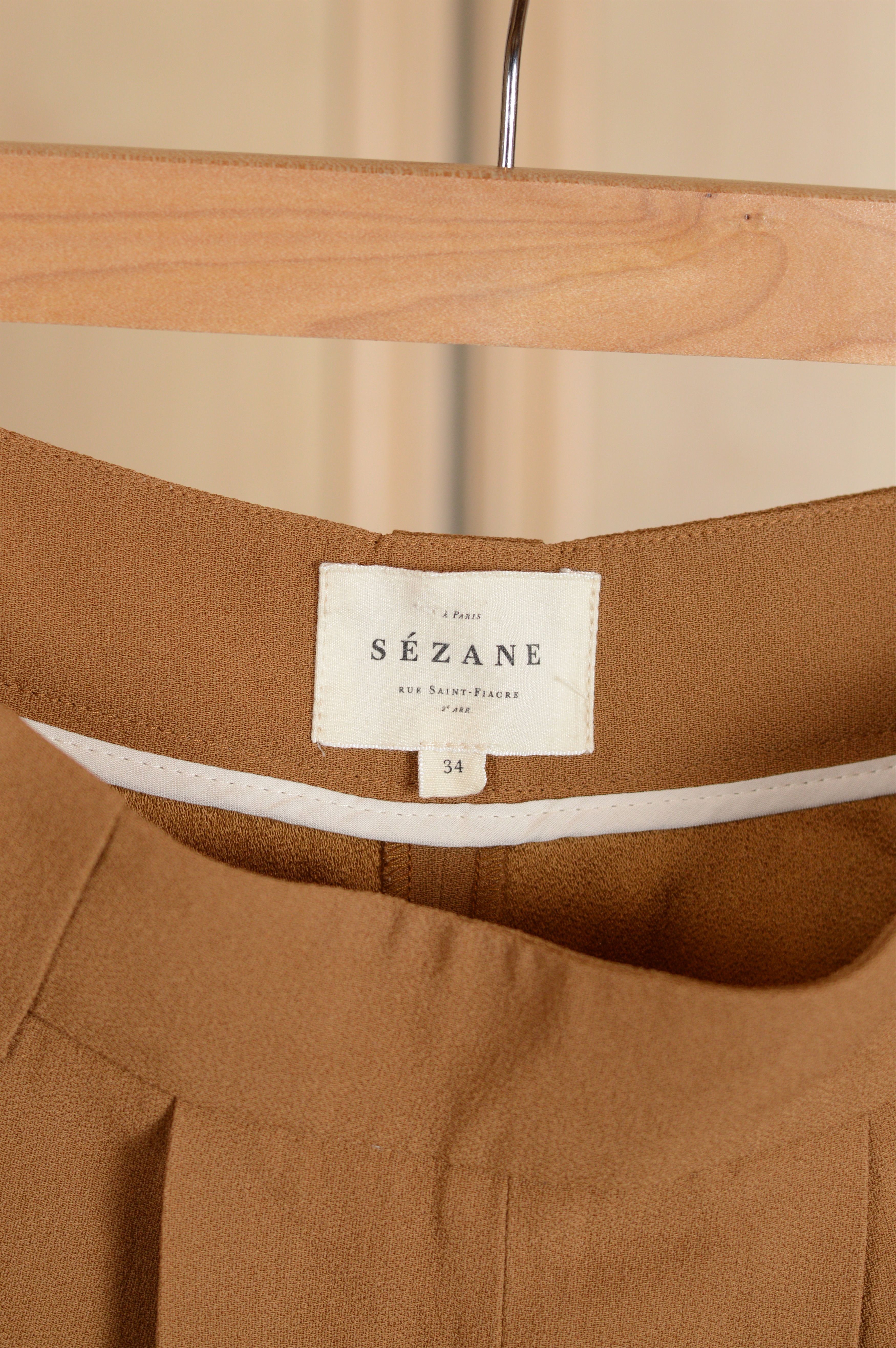 Sezane Sezane Wide Leg Trousers Size 25" / US 0 / IT 36 - 5 Thumbnail