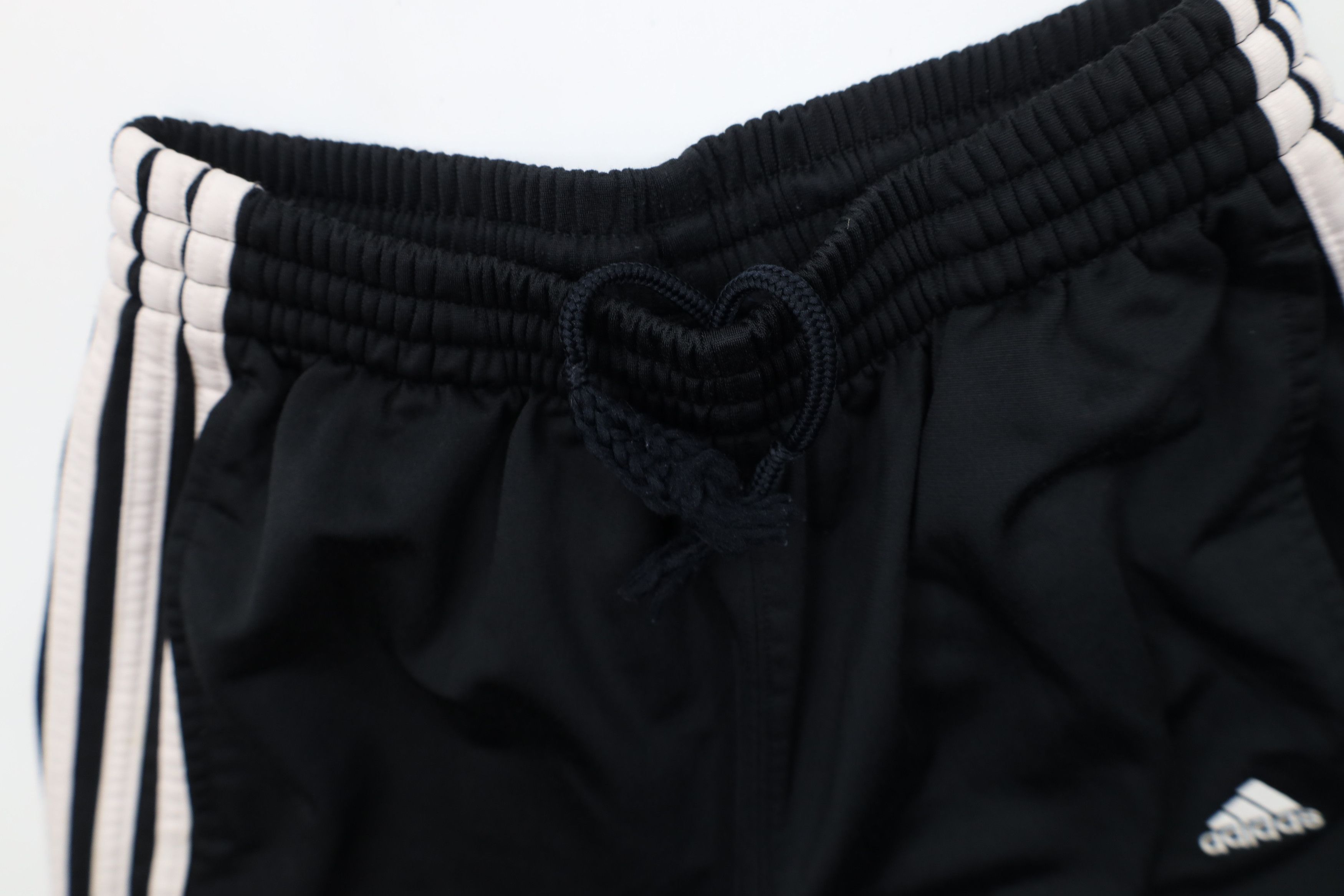 Adidas Vintage Y2K Adidas Striped Wide Leg Sweatpants Pants Black Size US 32 / EU 48 - 9 Thumbnail