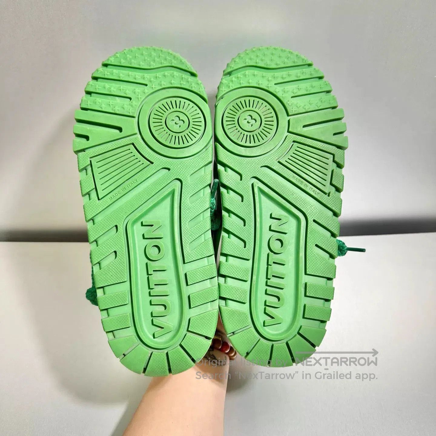 Louis Vuitton Green Low. Size US 7 / EU 40 - 7 Thumbnail
