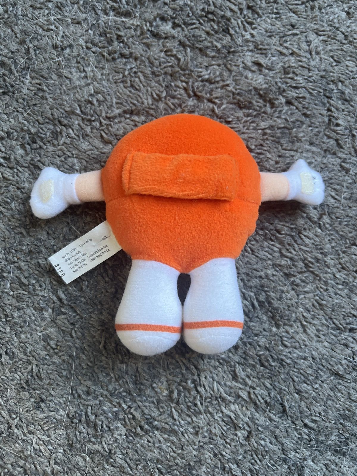 Vintage 1998 Mars M&M’s Orville Orange Plush Size ONE SIZE - 2 Thumbnail