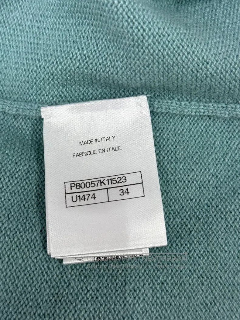 Chanel Chanel 25A blue suspender cashmere dress Size XXS / US 00 / IT 34 - 5 Thumbnail