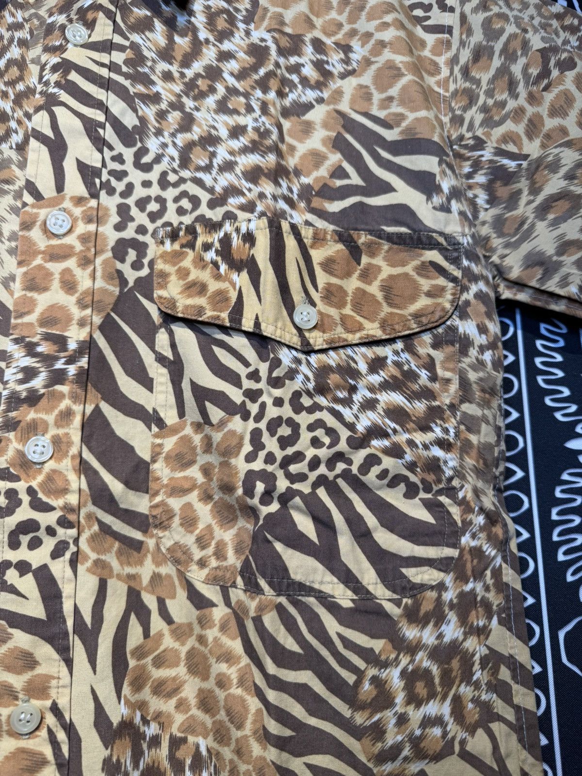 Vintage Vtg Altro Leopard Button Up Shirt Size US M / EU 48-50 / 2 - 4 Thumbnail