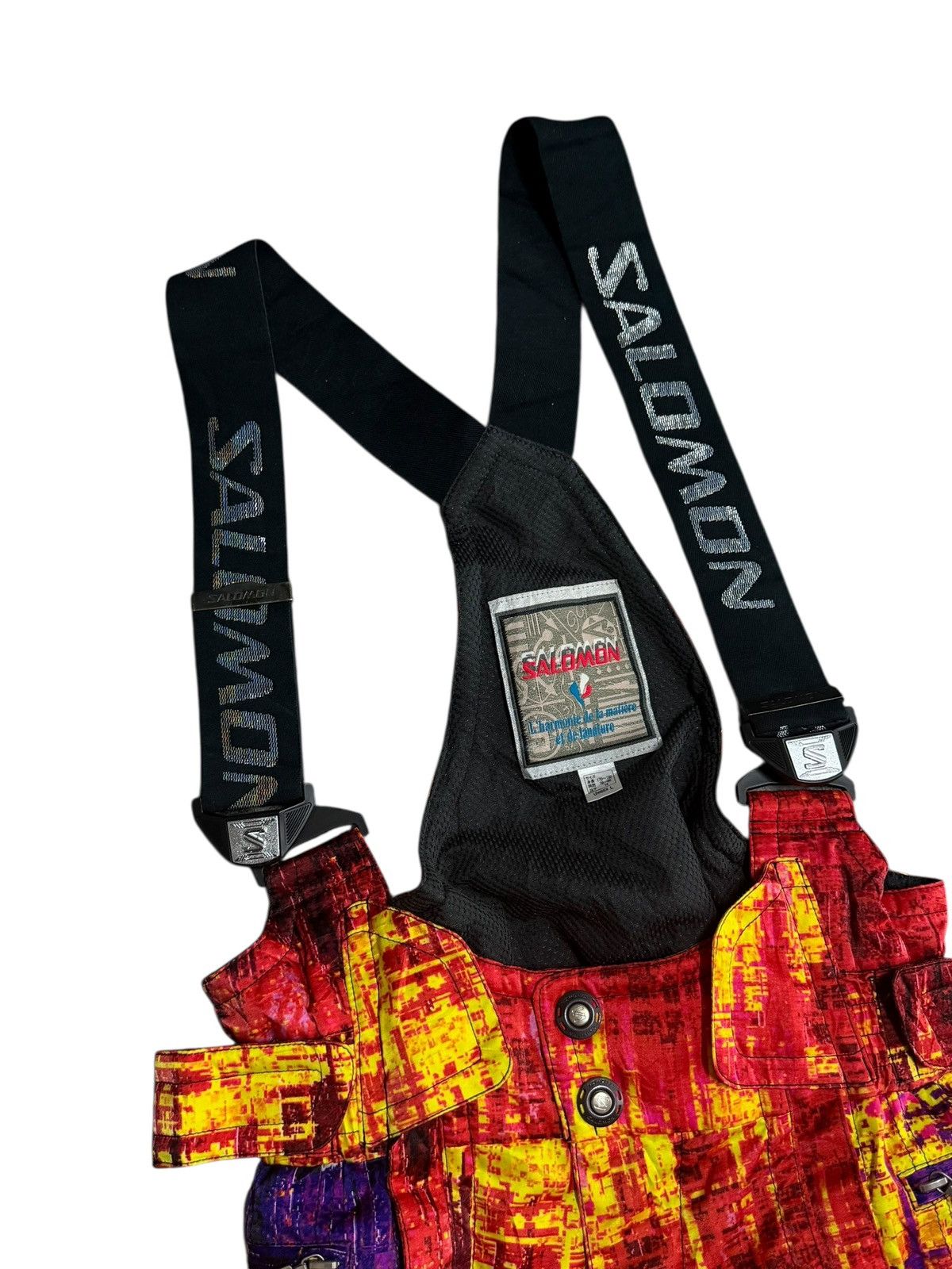 Salomon Vintage Solomon Ski Overalls Size US 30 / EU 46 - 6 Thumbnail