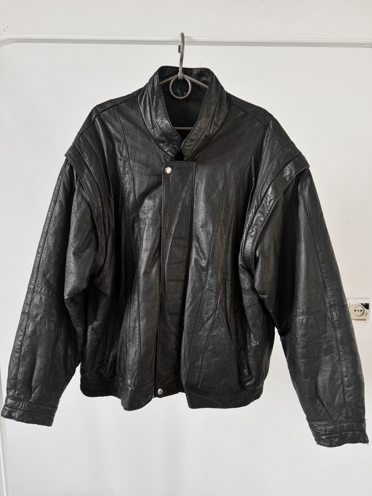 Other Avant garde leather jacket oversize like balenci japanese Size US XL / EU 56 / 4 - 2 Thumbnail
